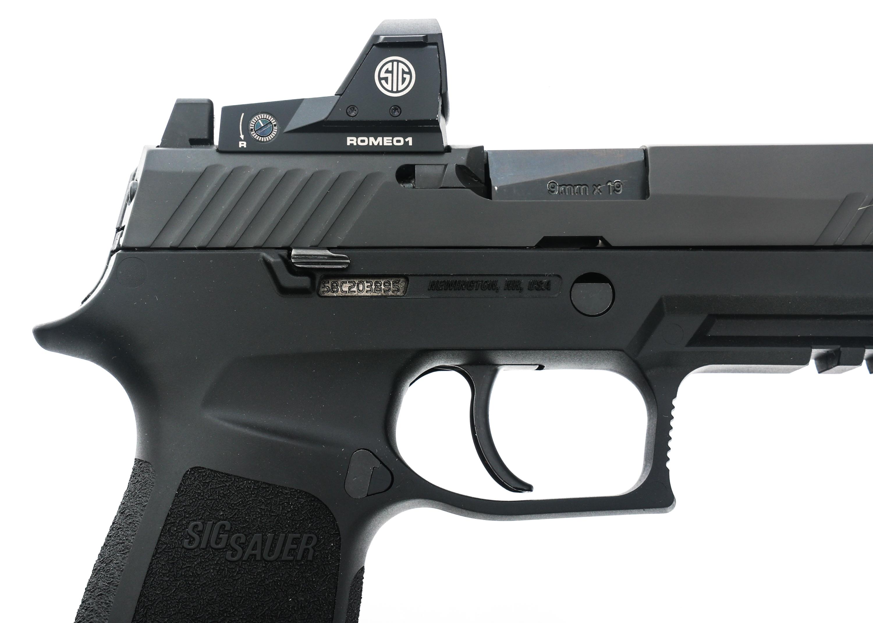 SIG SAUER MODEL P320 9x19mm CALIBER PISTOL