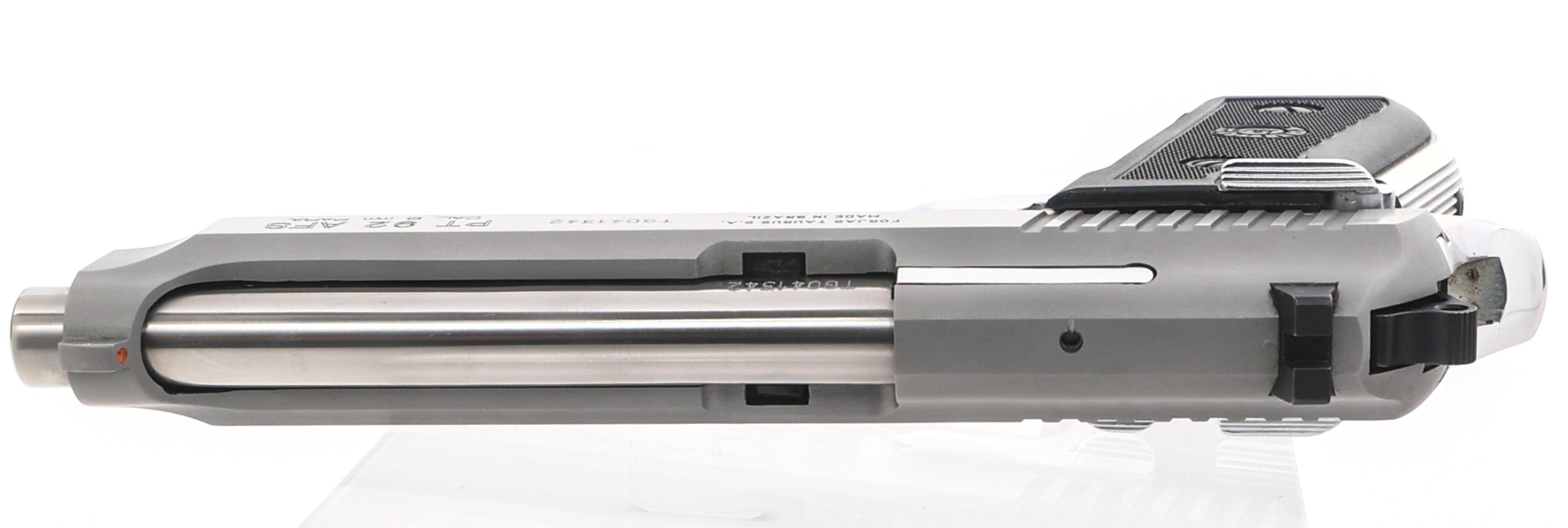 TAURUS MODEL PT92AFS 9mm CALIBER SEMI AUTO PISTOL