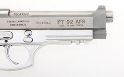 TAURUS MODEL PT92AFS 9mm CALIBER SEMI AUTO PISTOL