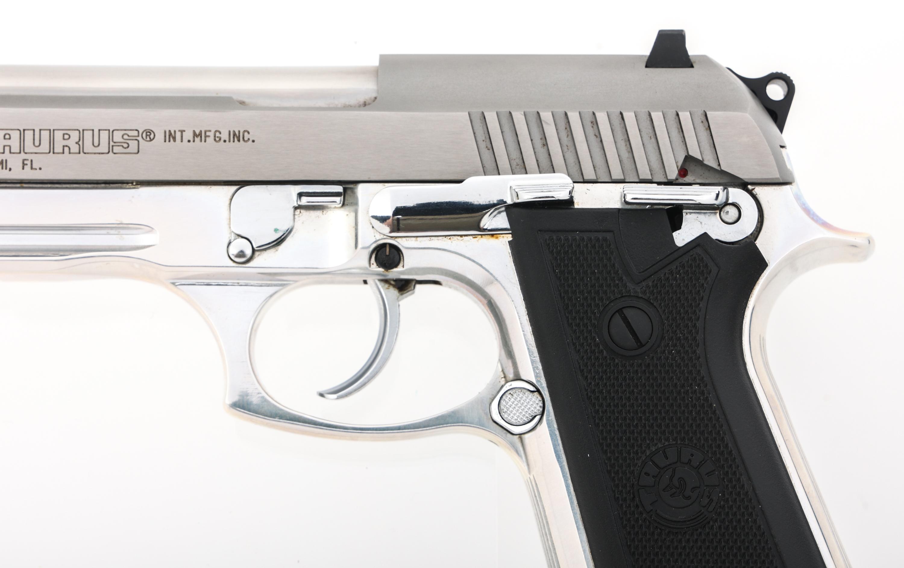 TAURUS MODEL PT92AFS 9mm CALIBER SEMI AUTO PISTOL