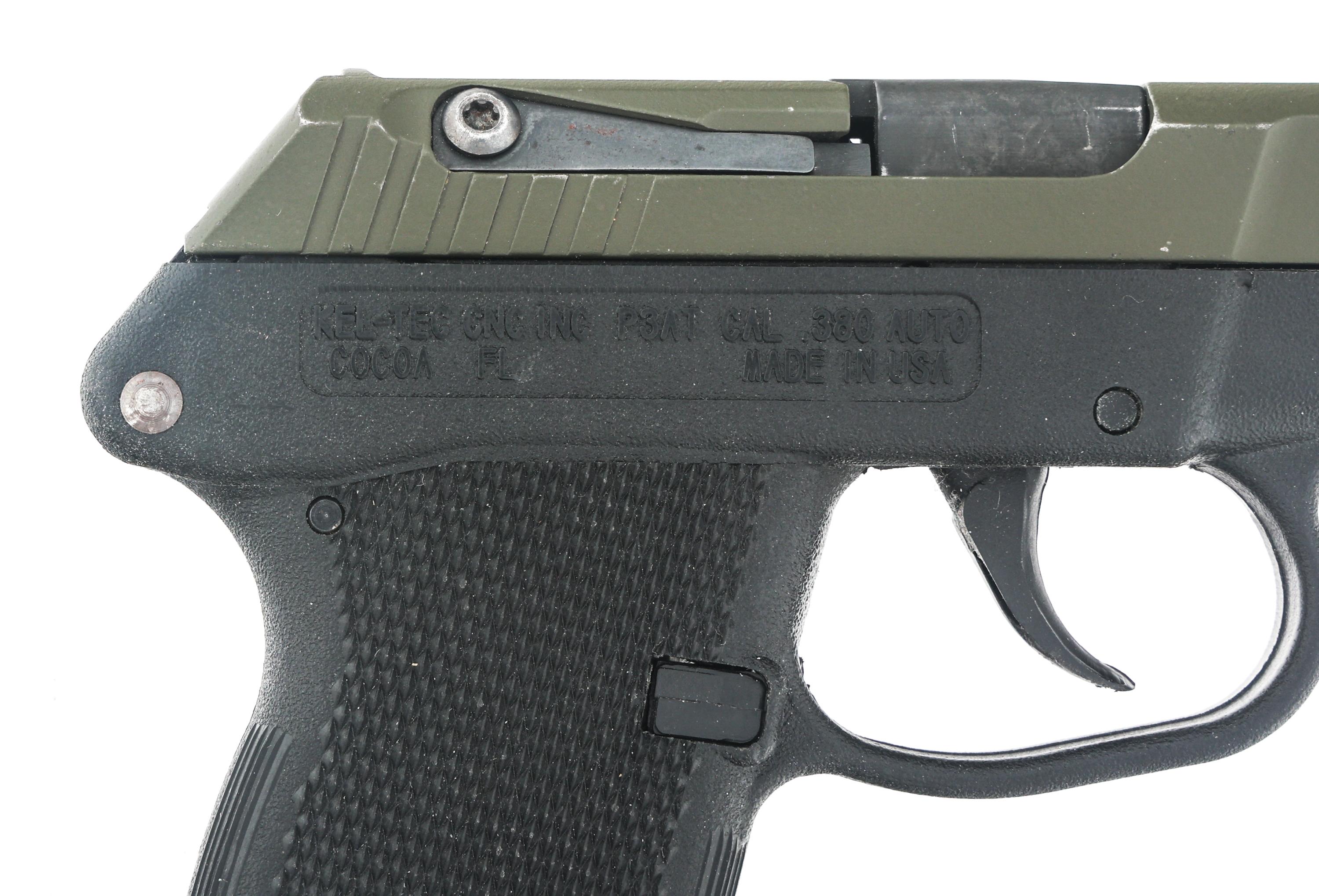 KEL-TEC MODEL P3AT SEMI AUTOMATIC .380 CAL PISTOL