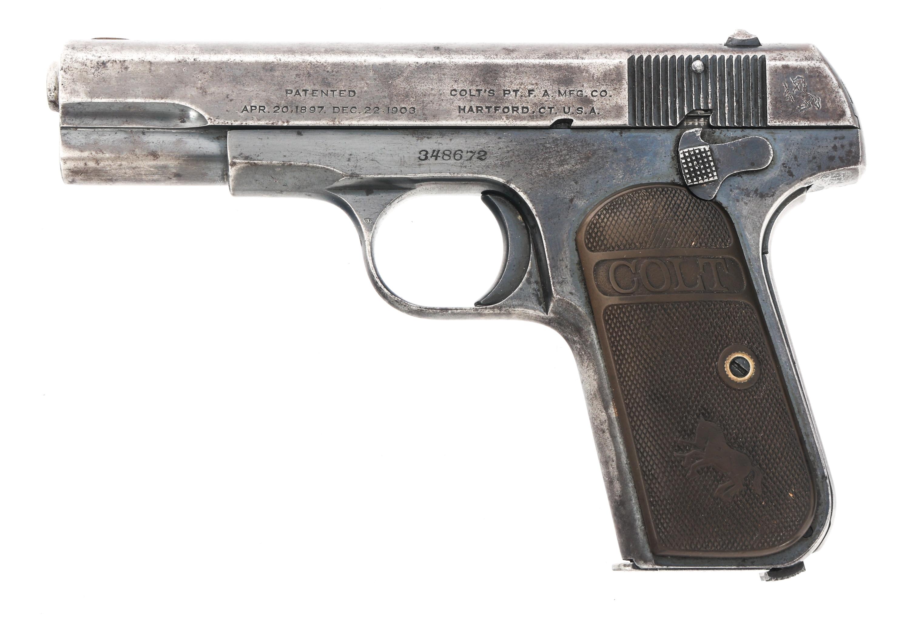 1906 COLT MODEL 1903 POCKET .32 CALIBER PISTOL