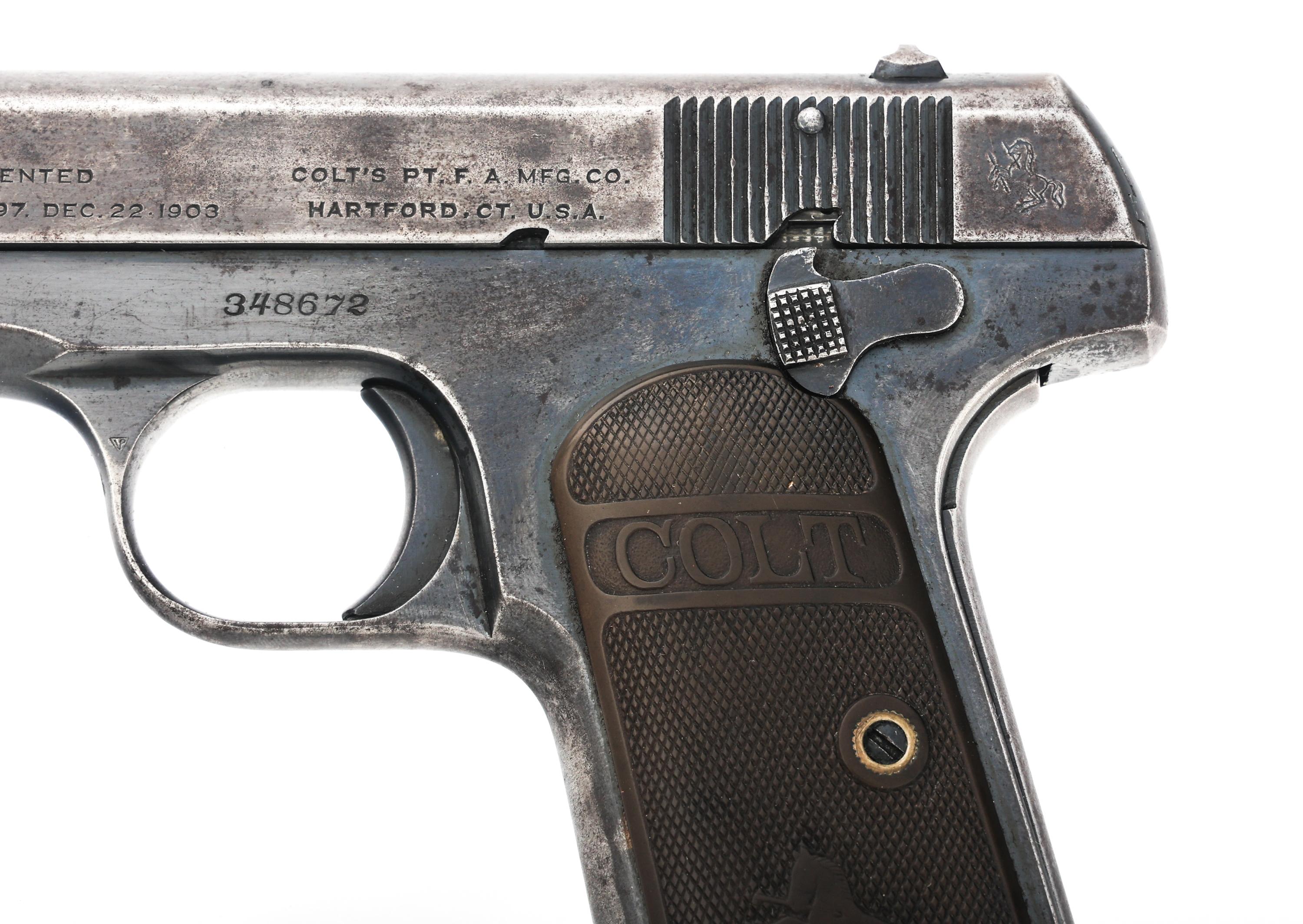 1906 COLT MODEL 1903 POCKET .32 CALIBER PISTOL