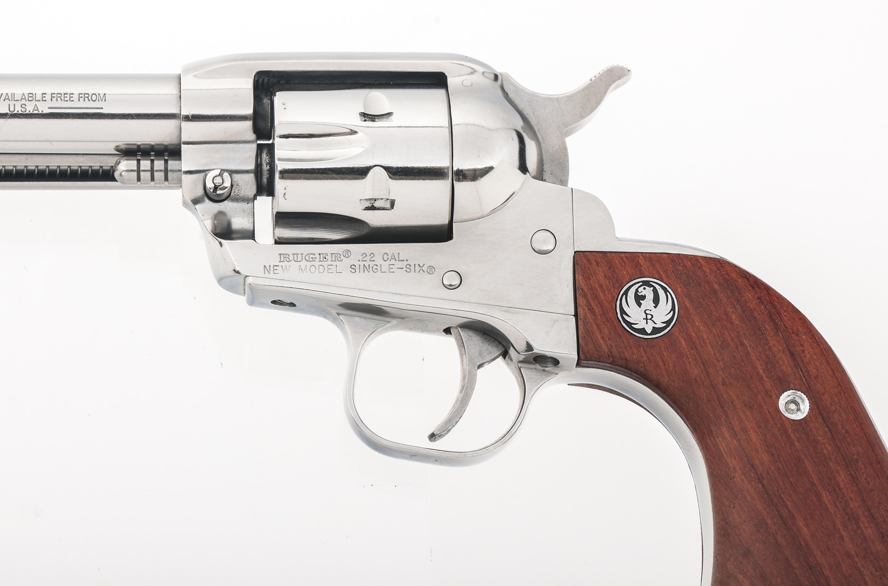 RUGER NEW MODEL SINGLE-SIX .22 CALIBER REVOLVER