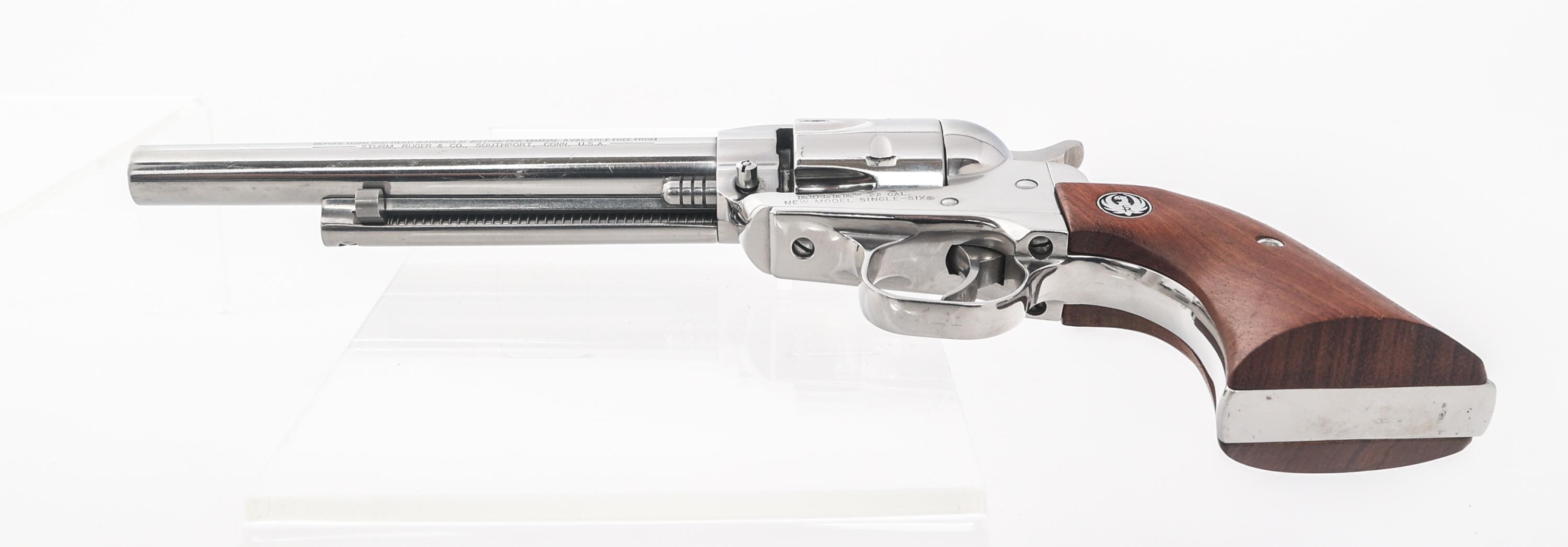 RUGER NEW MODEL SINGLE-SIX .22 CALIBER REVOLVER