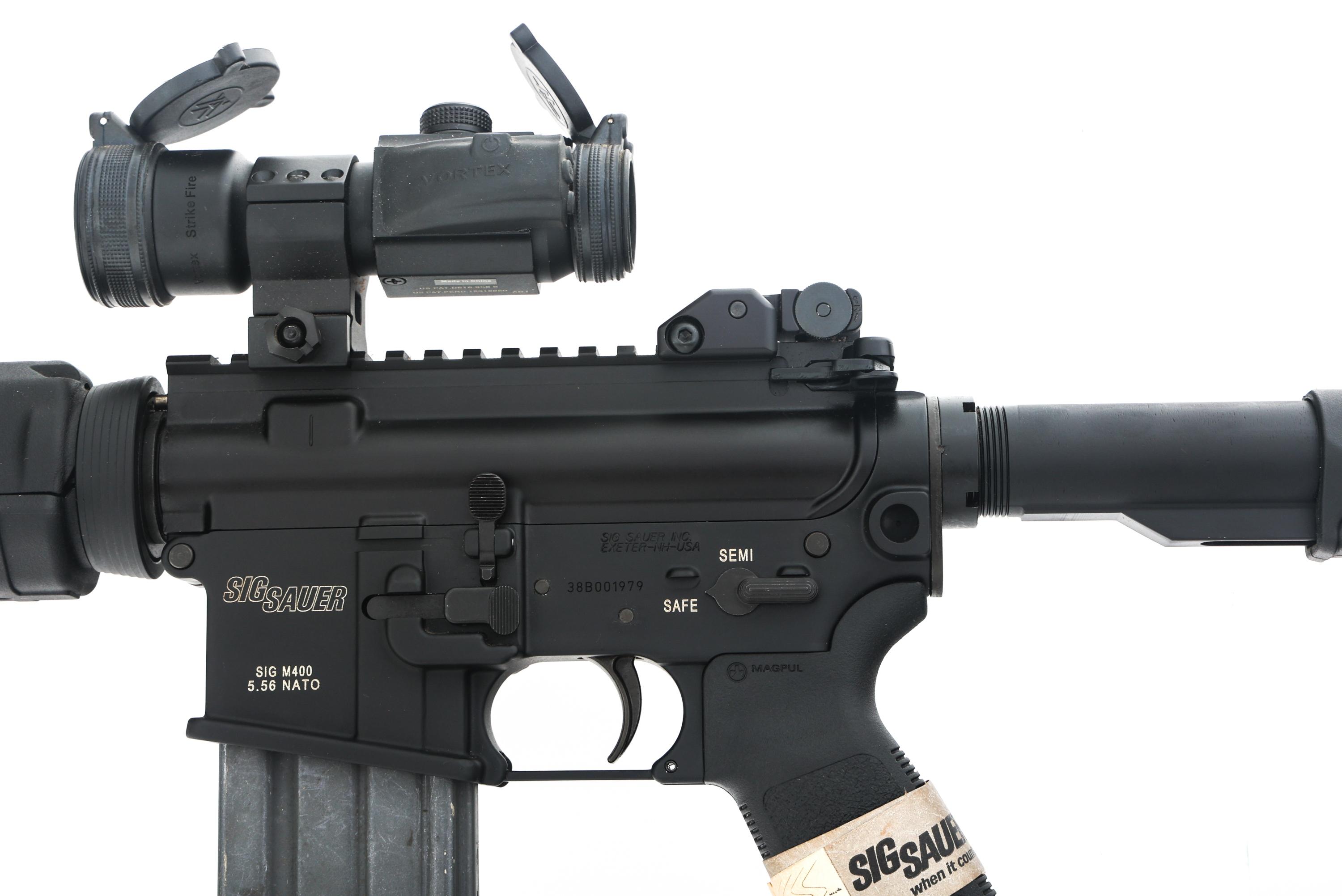 SIG SAUER M400 5.56mm CALIBER SEMI AUTOMATIC RIFLE