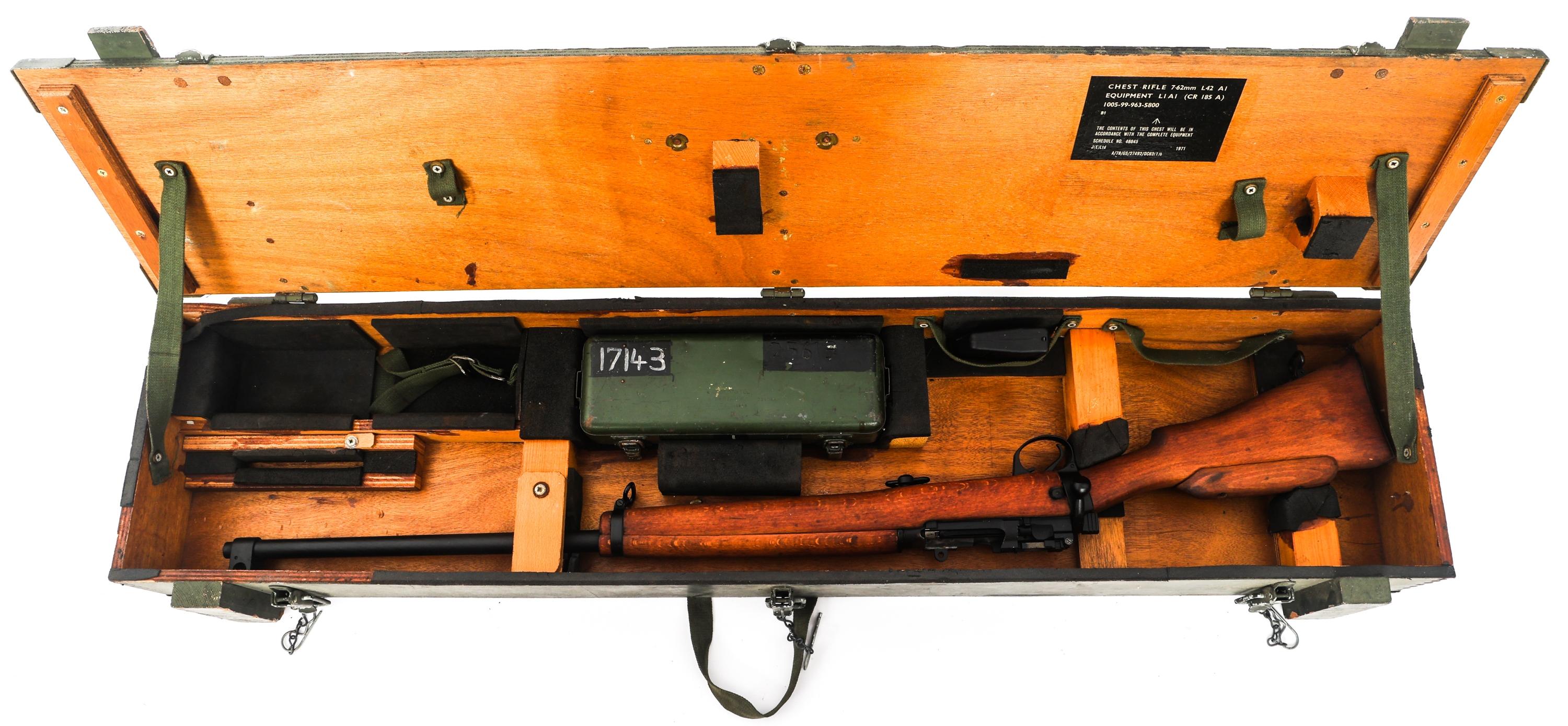 BSA MODEL L42A1 7.62X51mm CALIBER SNIPER RIFLE