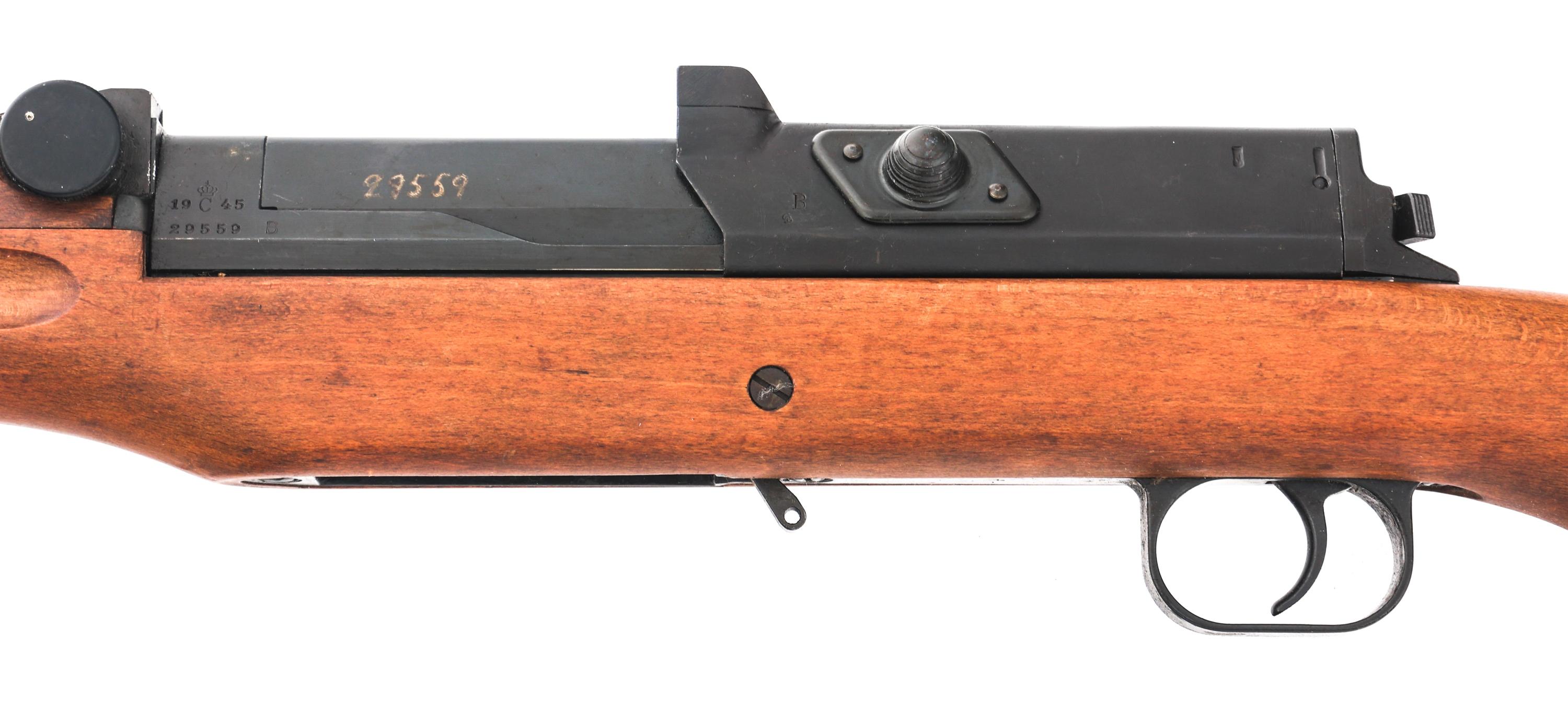 WWII SWEDISH GUSTAFS AG-42B LJUNGMAN 6.5MM RIFLE