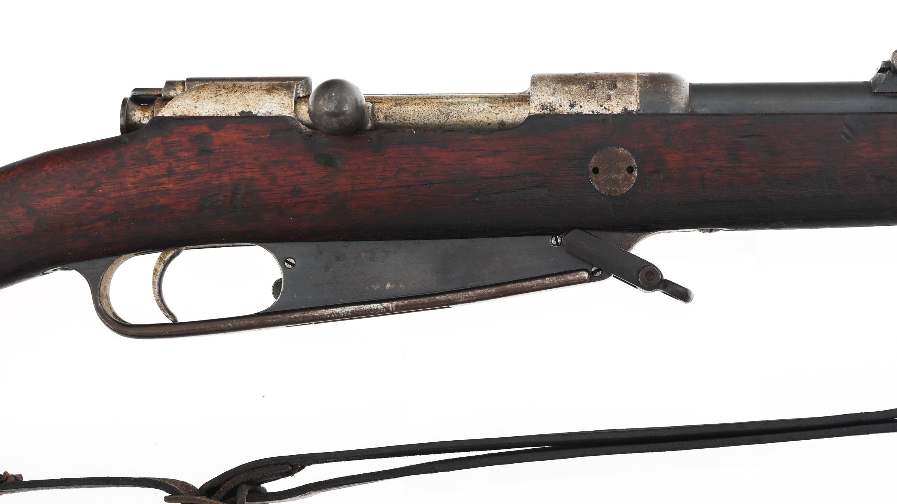 1889 AMBERG MODEL G88 7.92mm CALIBER MAUSER RIFLE