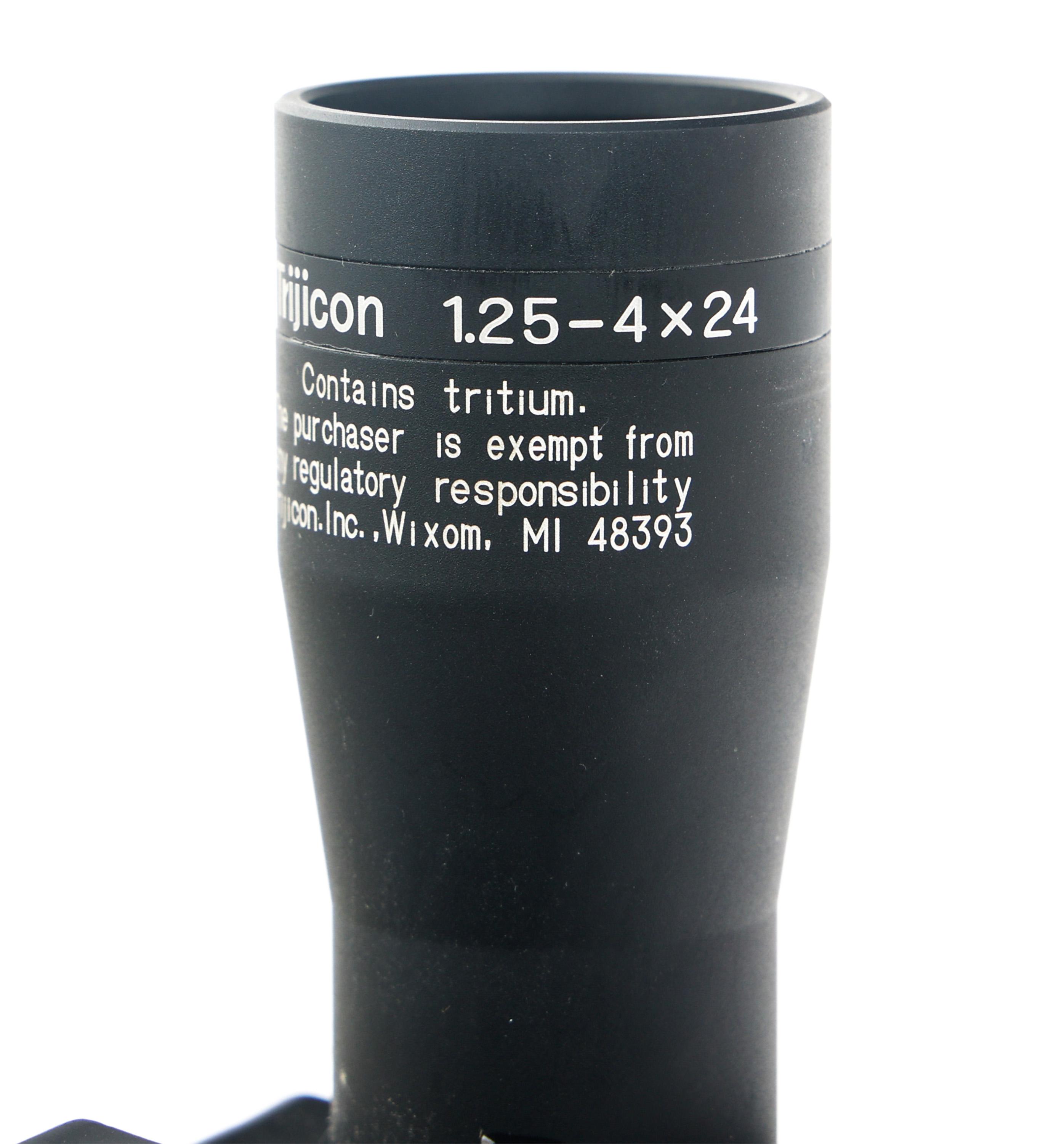 TRIJICON ACCUPOINT TR24R 1.25-4x24MM RIFLE SCOPE