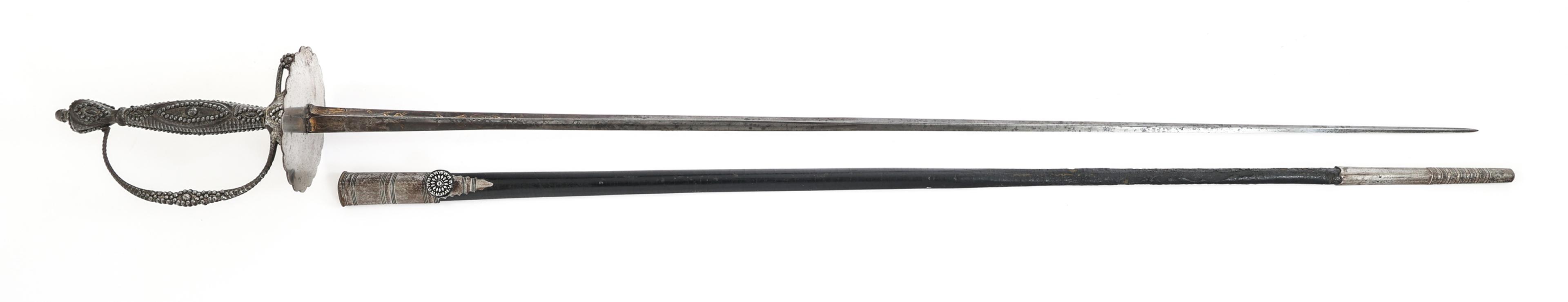 18th C. - WWI BRITISH MOURNING SWORD
