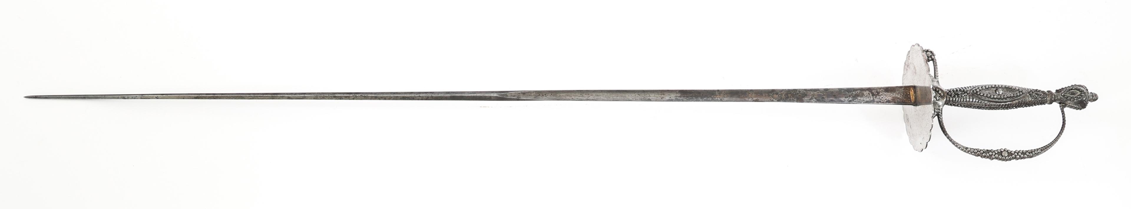18th C. - WWI BRITISH MOURNING SWORD