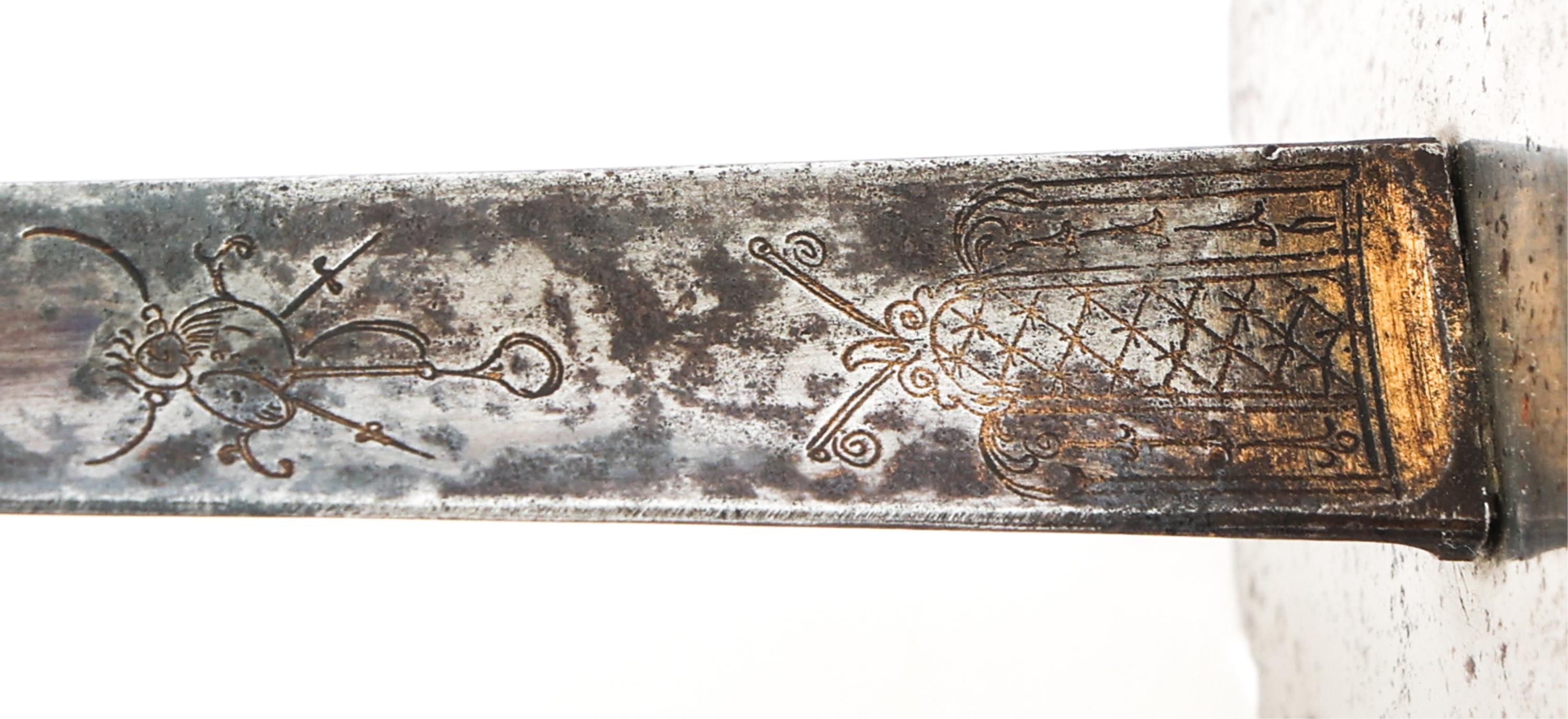 18th C. - WWI BRITISH MOURNING SWORD