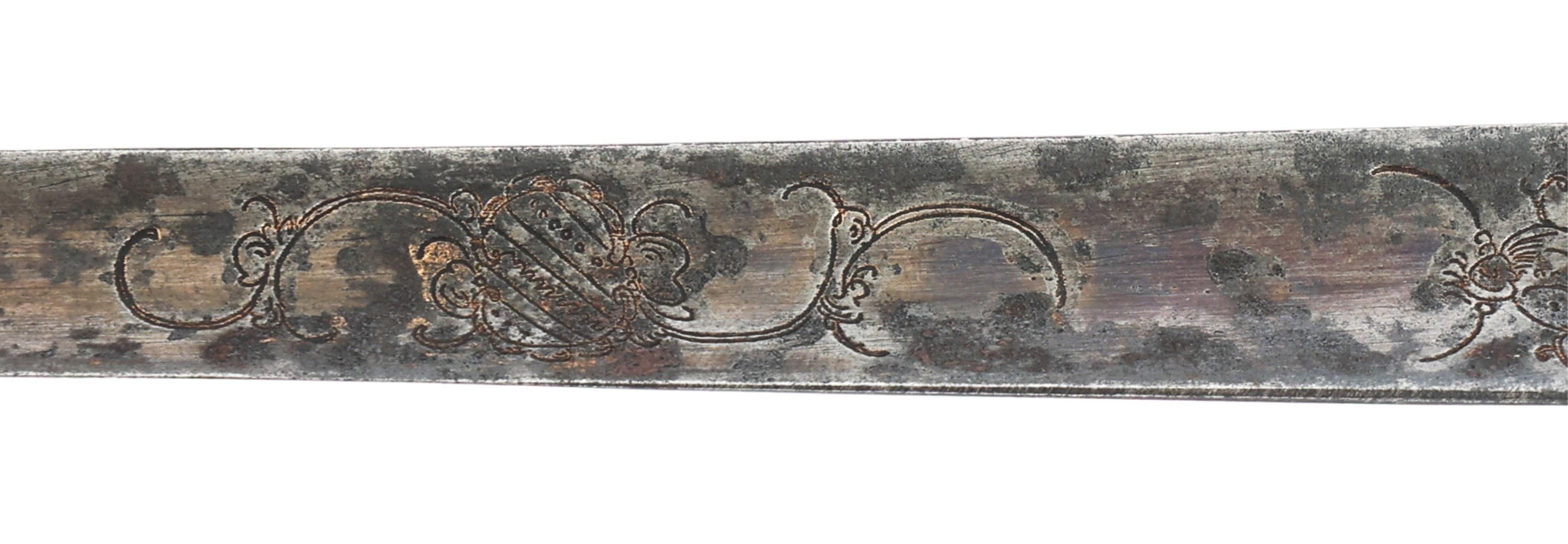 18th C. - WWI BRITISH MOURNING SWORD