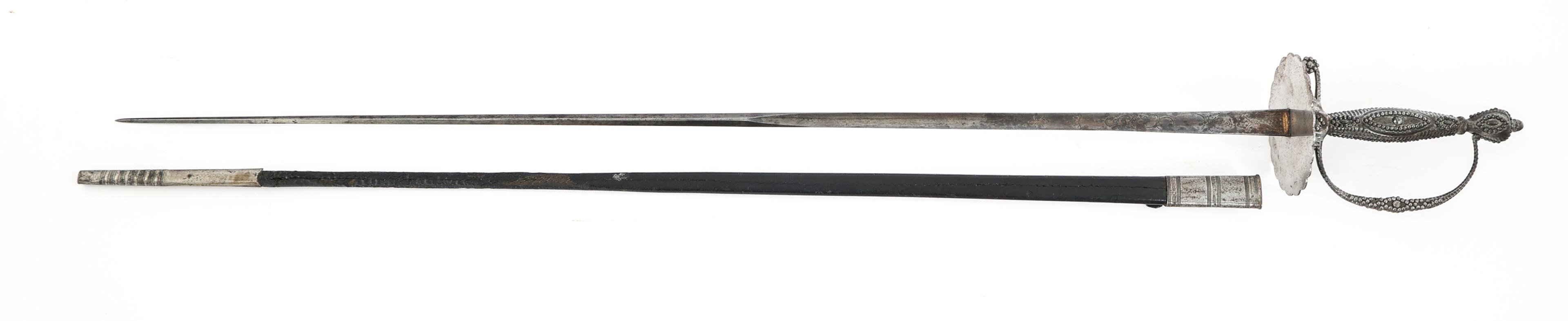 18th C. - WWI BRITISH MOURNING SWORD