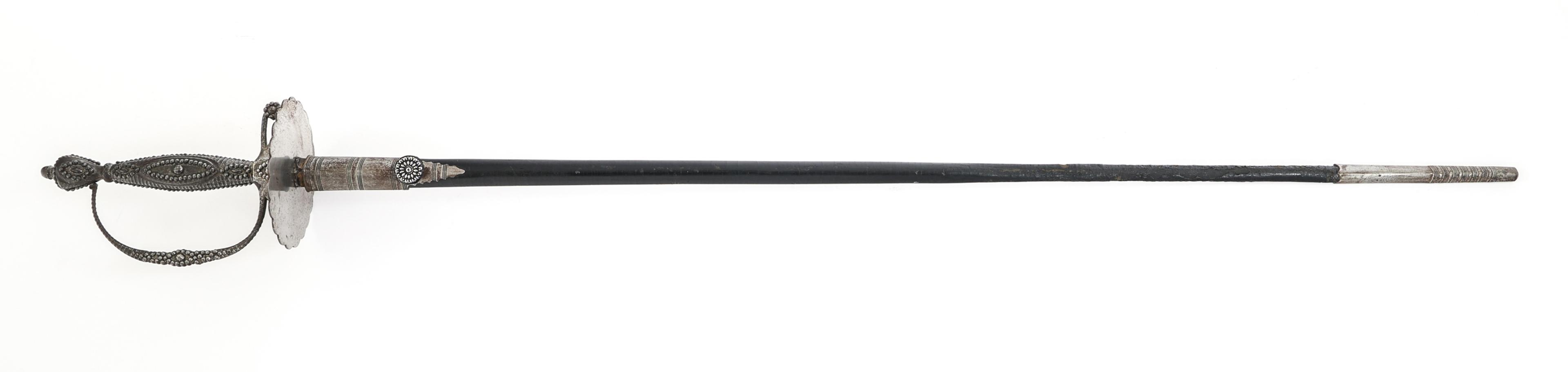 18th C. - WWI BRITISH MOURNING SWORD
