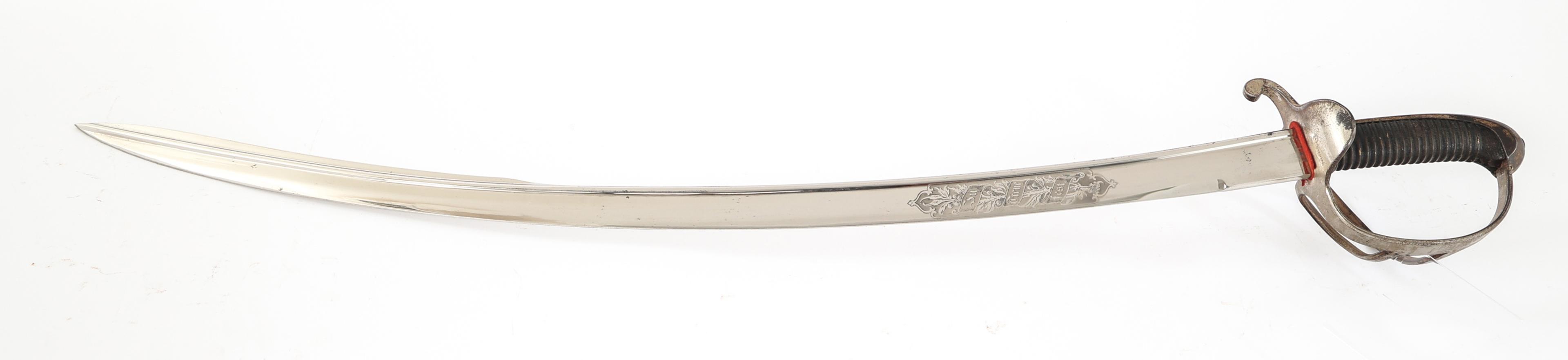 19th C. IMPERIAL GERMAN BAVARIAN CAVALRY OFF SWORD