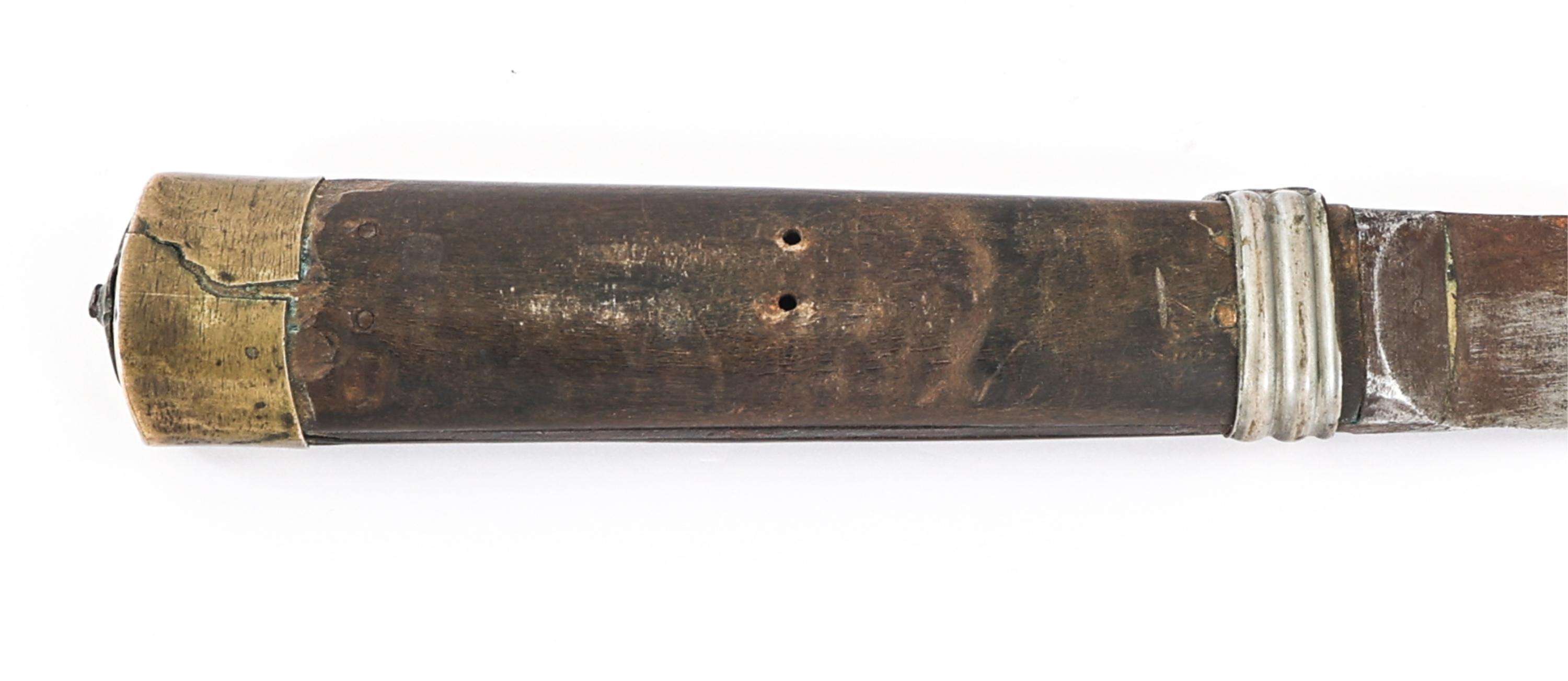 19th C. MONGOLIAN KNIFE & CHOPSTICK SET