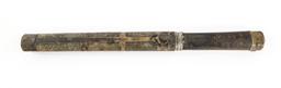19th C. MONGOLIAN KNIFE & CHOPSTICK SET