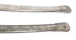 19th C. CAVALRY SWORD SCABBARD LOT OF 2