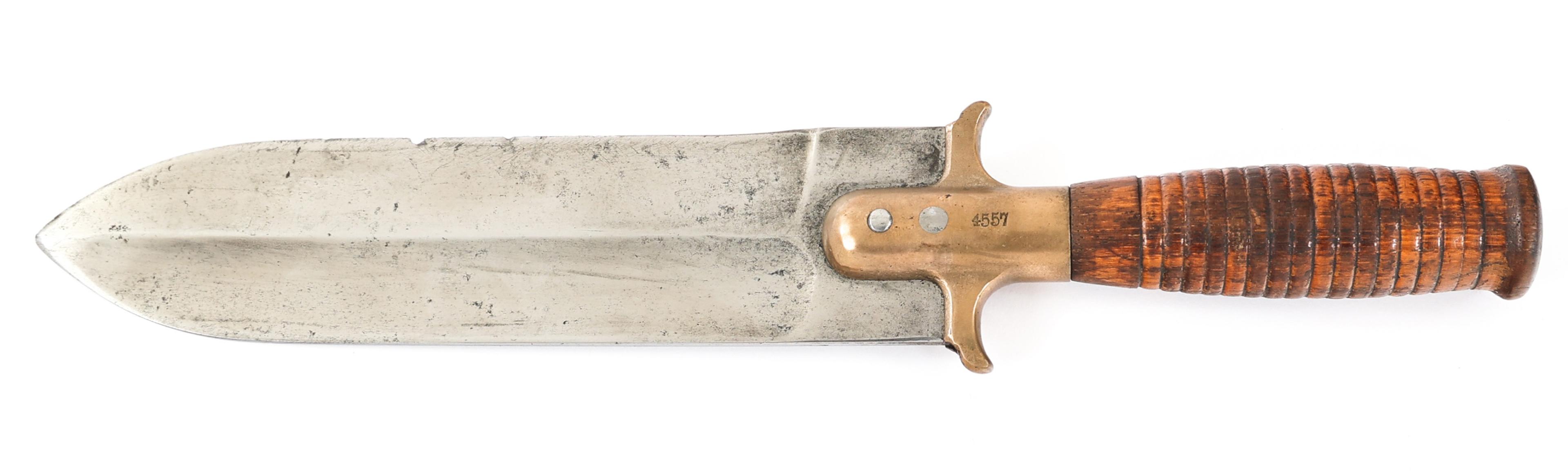 US SPRINGFIELD MODEL 1880 HUNTING KNIFE