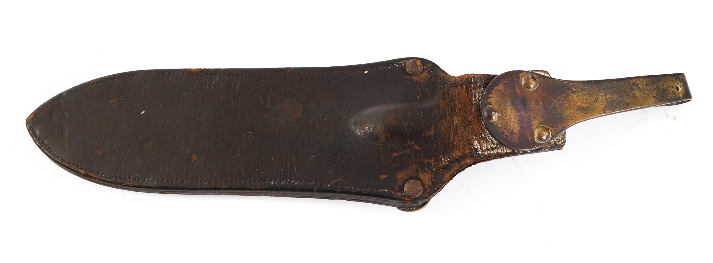 US SPRINGFIELD MODEL 1880 HUNTING KNIFE