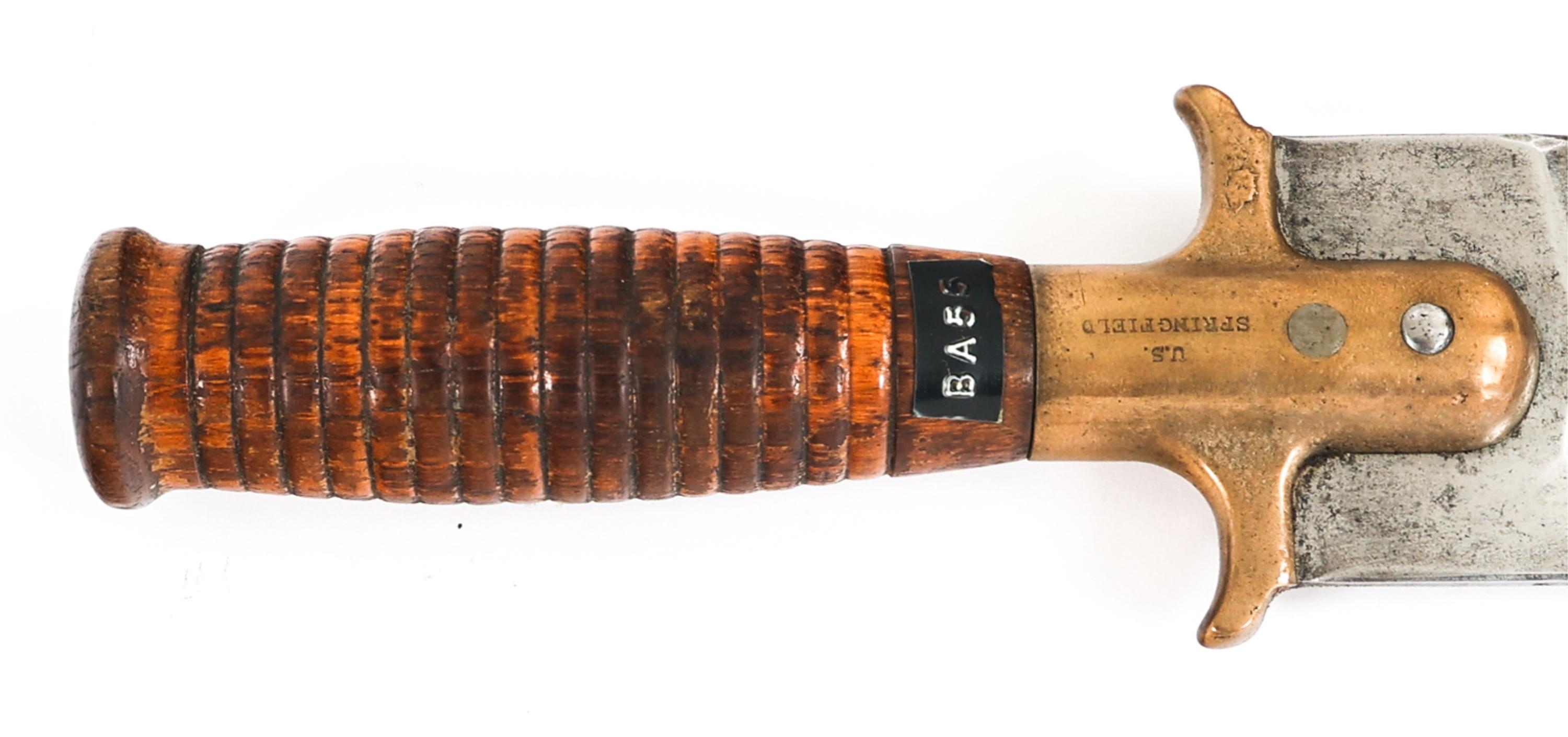 US SPRINGFIELD MODEL 1880 HUNTING KNIFE