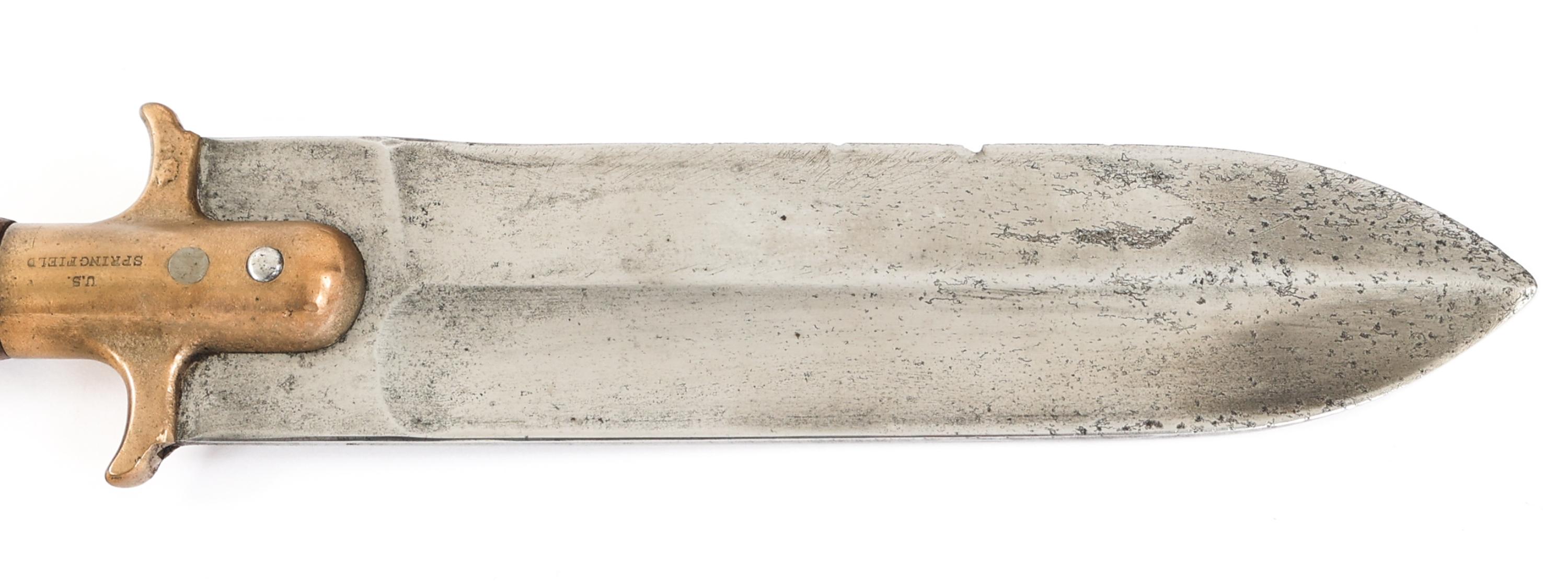 US SPRINGFIELD MODEL 1880 HUNTING KNIFE