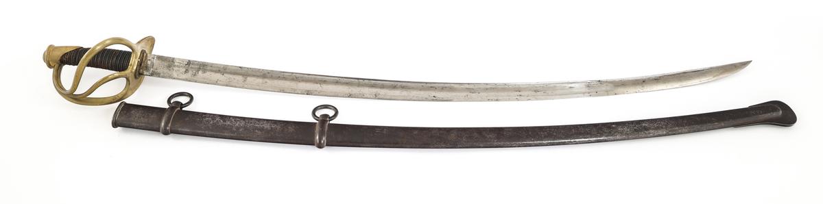 CIVIL WAR US M1840 CAVALRY SWORD By N.P. AMES