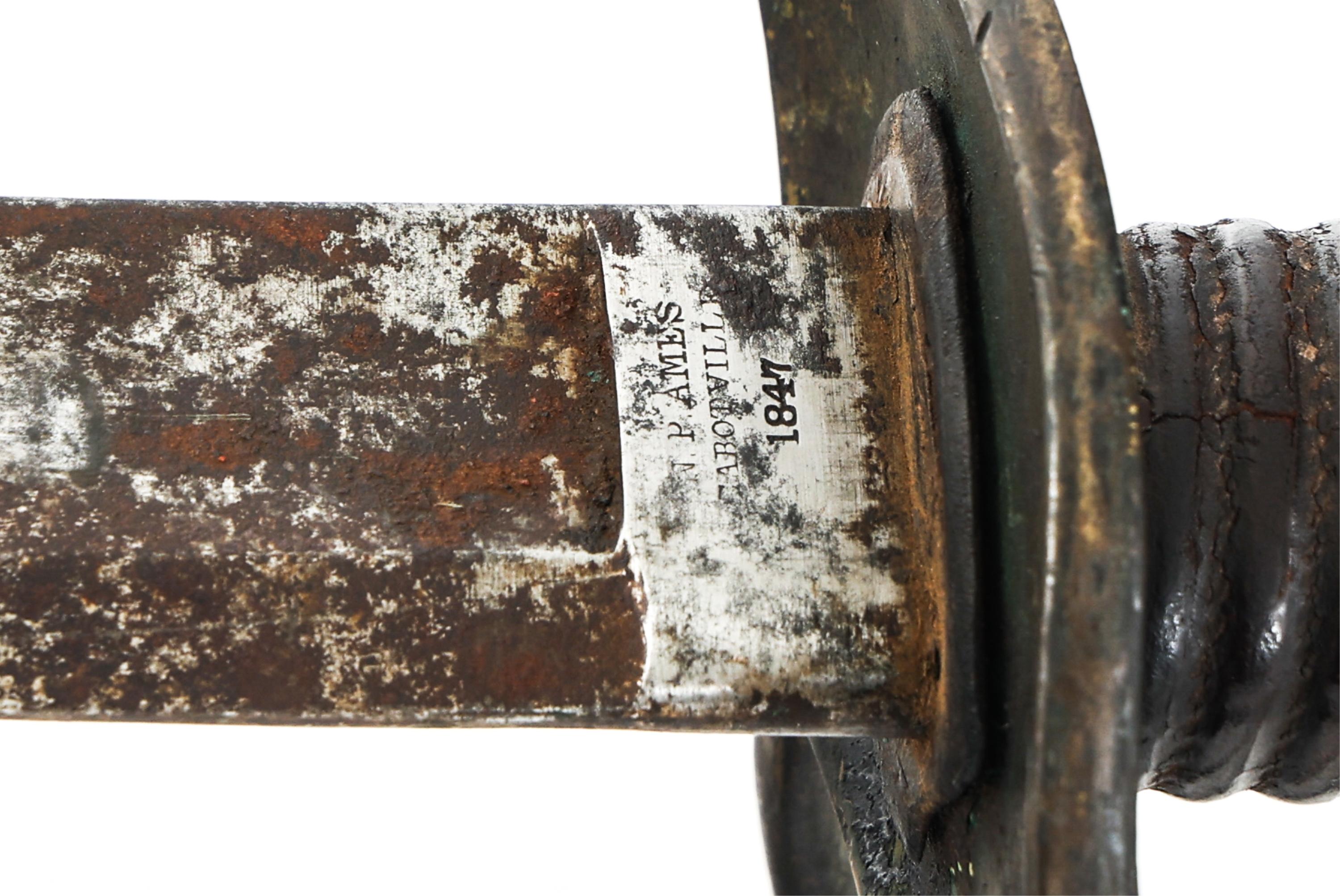 CIVIL WAR US M1840 CAVALRY SWORD BY AMES