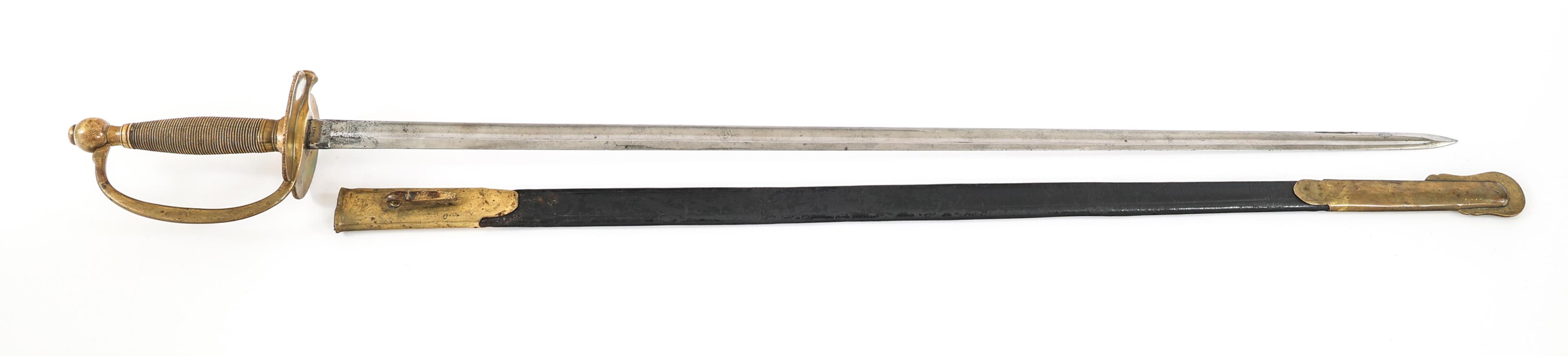 CIVIL WAR US ARMY M1840 NCO SWORD By AMES