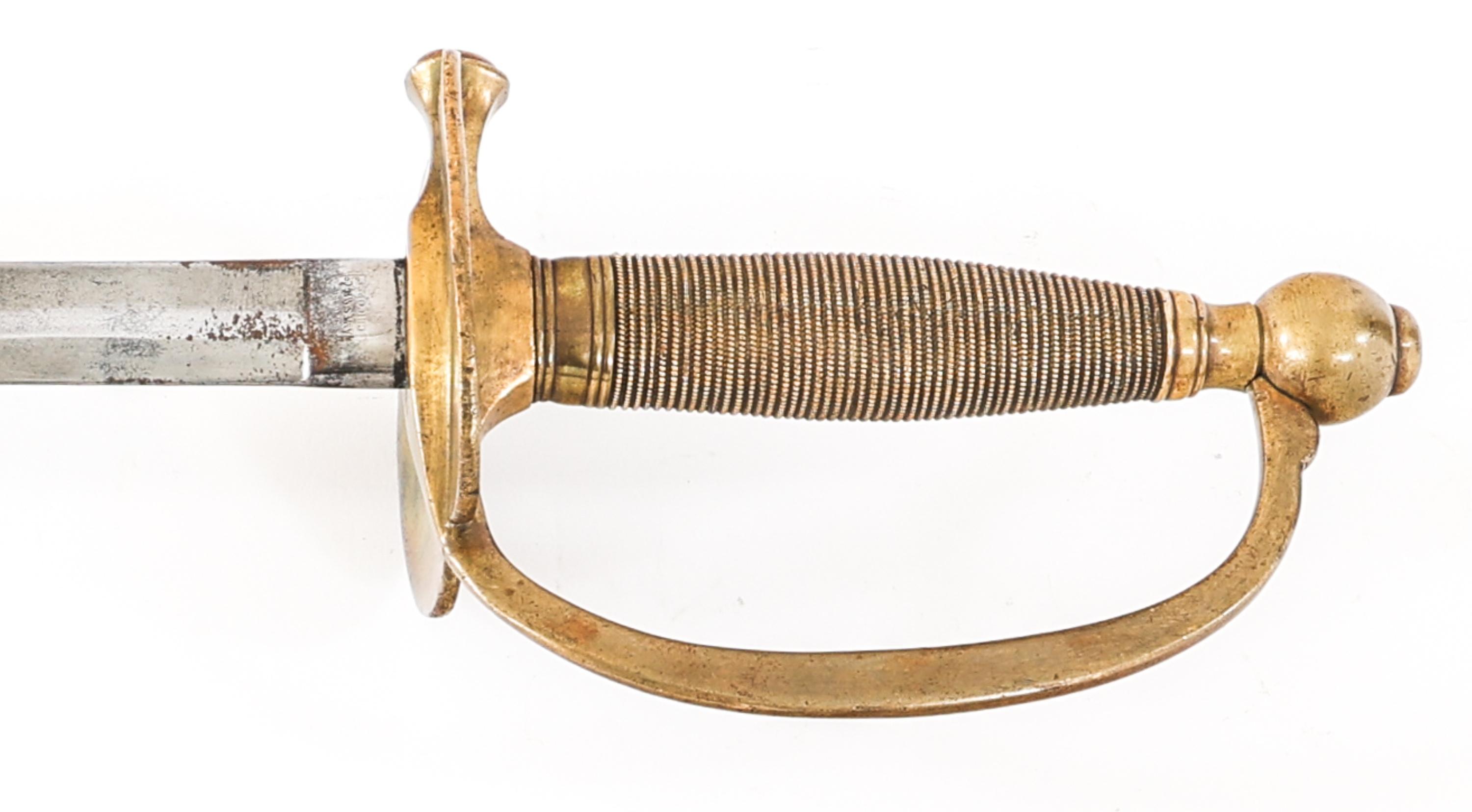 CIVIL WAR US ARMY M1840 NCO SWORD By AMES