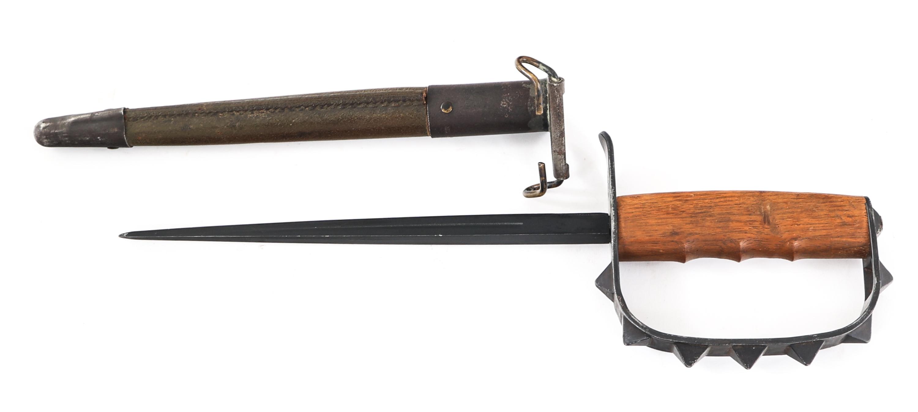 WWI US AEF L.F. & C M1917 TRENCH KNIFE FIRST ISSUE