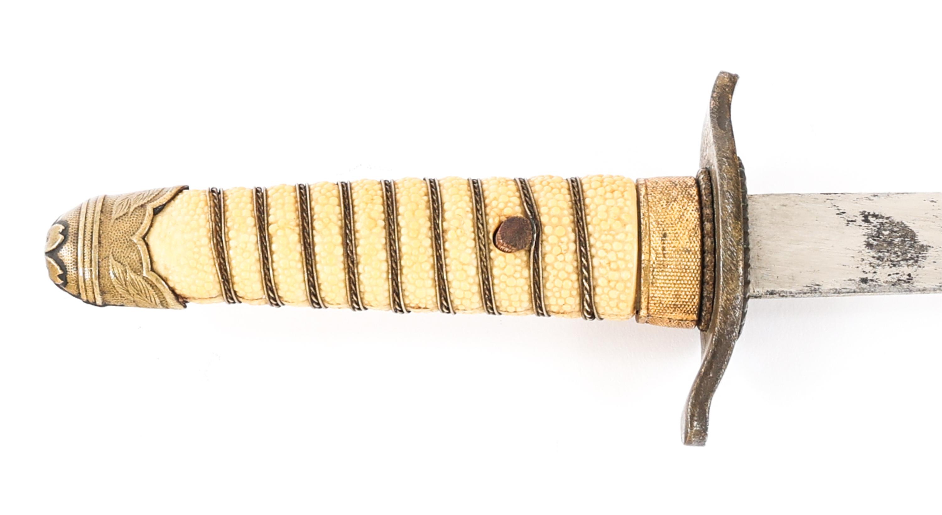 WWII IMPERIAL JAPANESE NAVY M1883 OFFICER DIRK