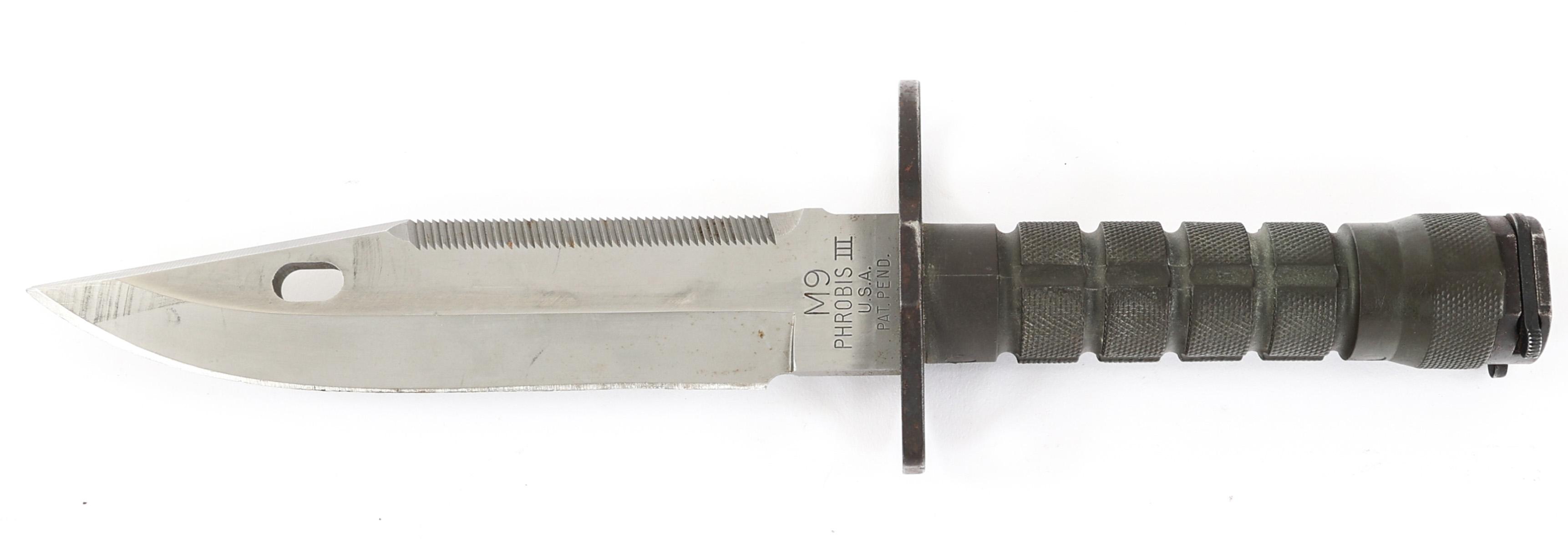US ARMY M9 PHROBIS III BAYONET
