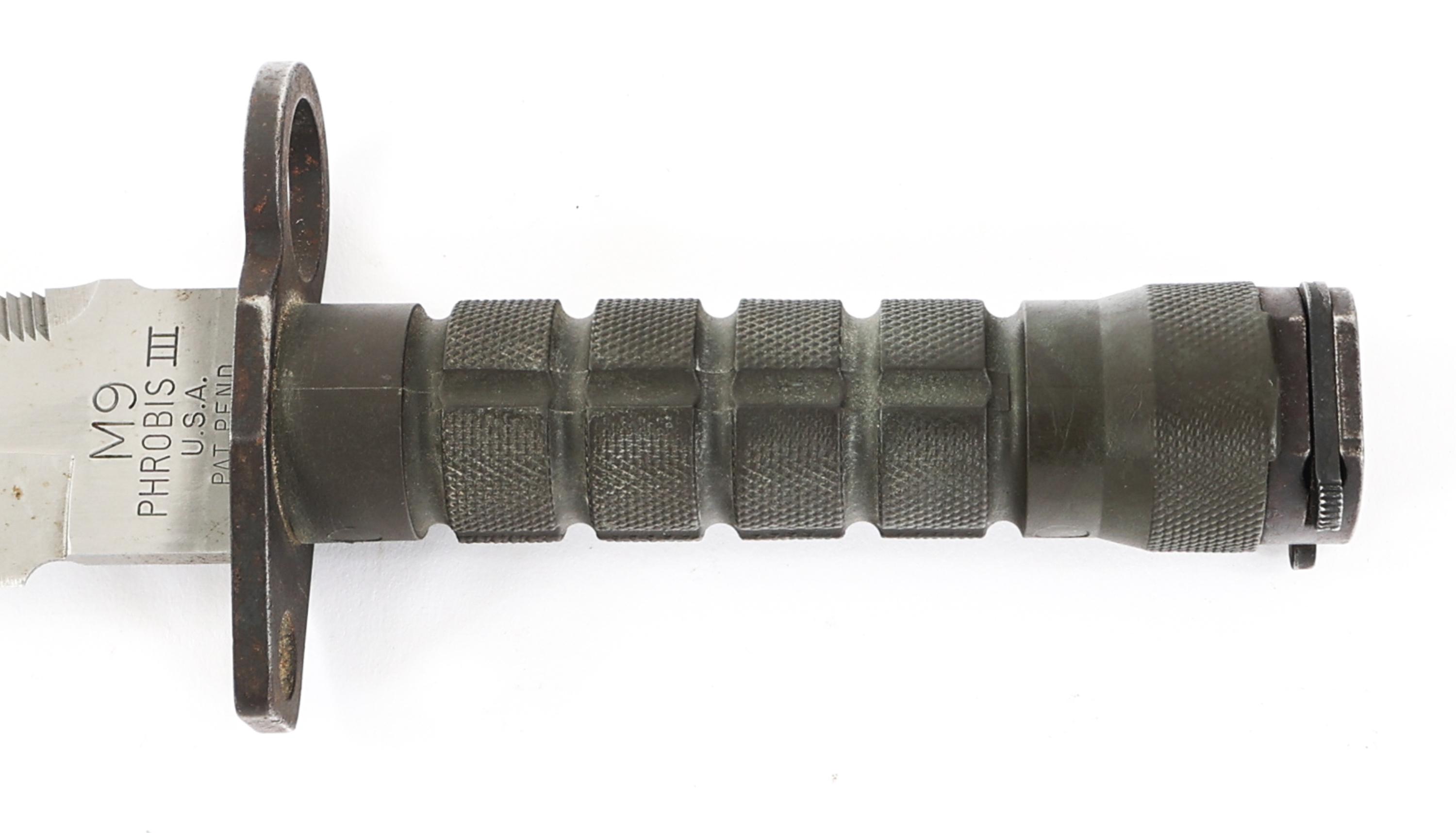 US ARMY M9 PHROBIS III BAYONET