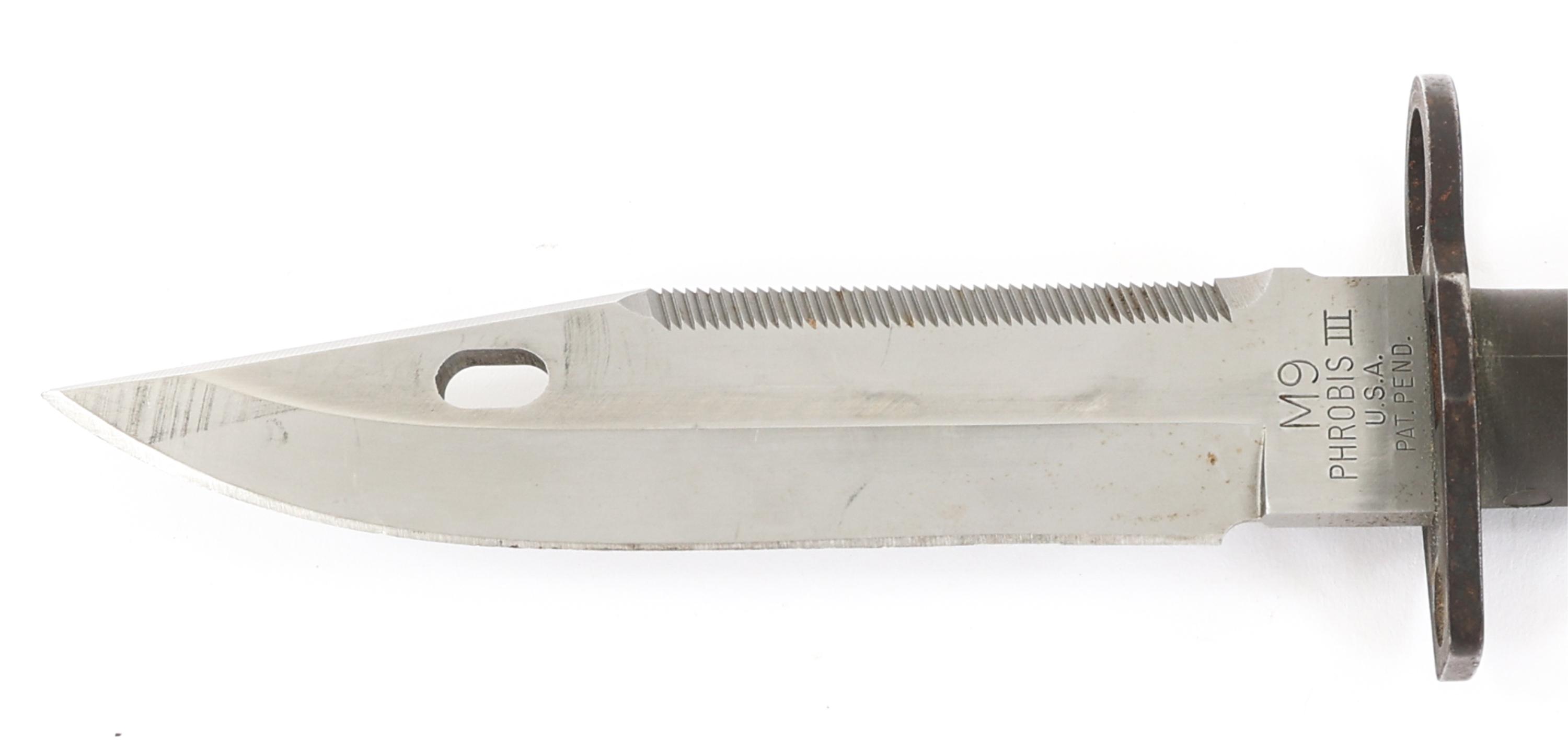 US ARMY M9 PHROBIS III BAYONET