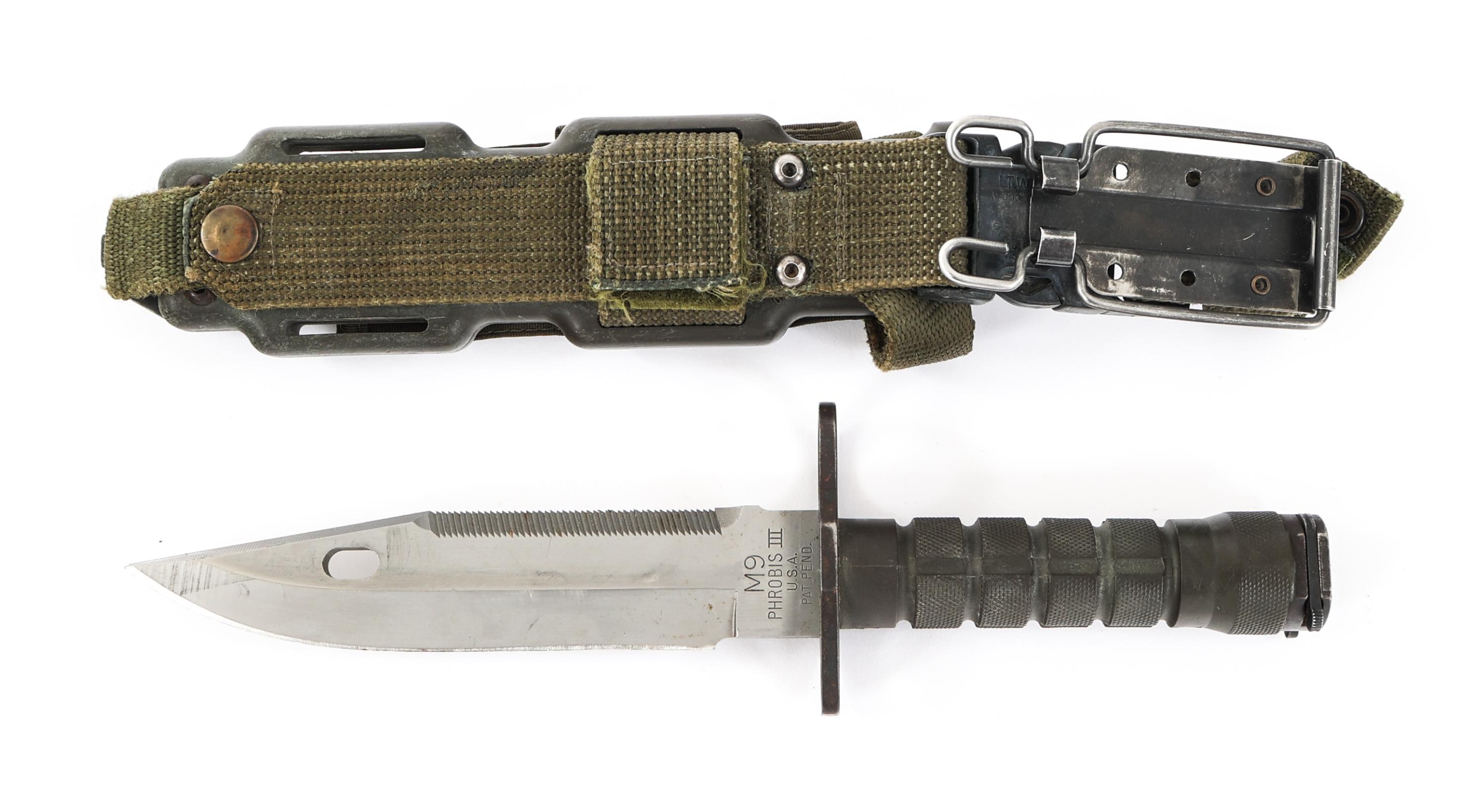 US ARMY M9 PHROBIS III BAYONET