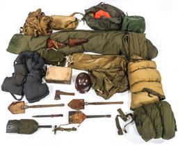 WWI - COLD WAR US ARMY FIELD GEAR