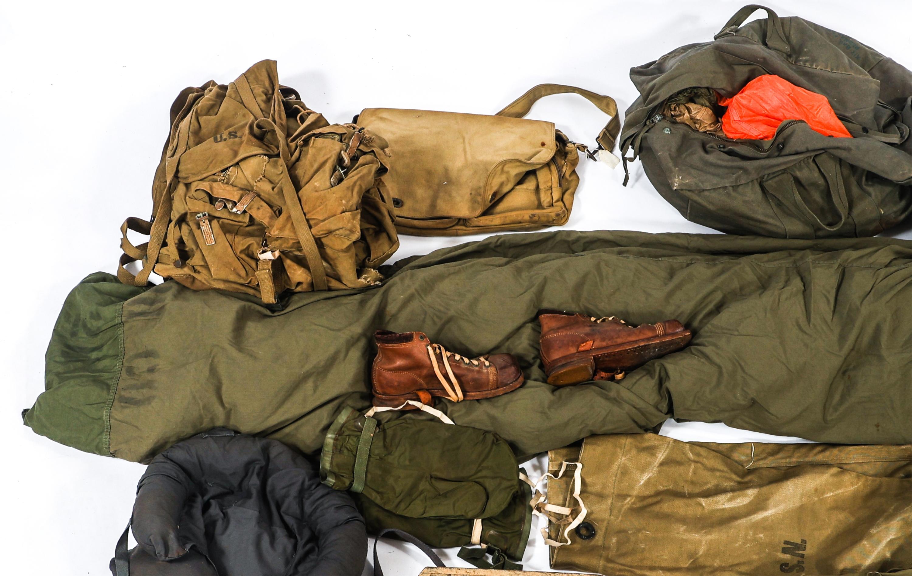 WWI - COLD WAR US ARMY FIELD GEAR