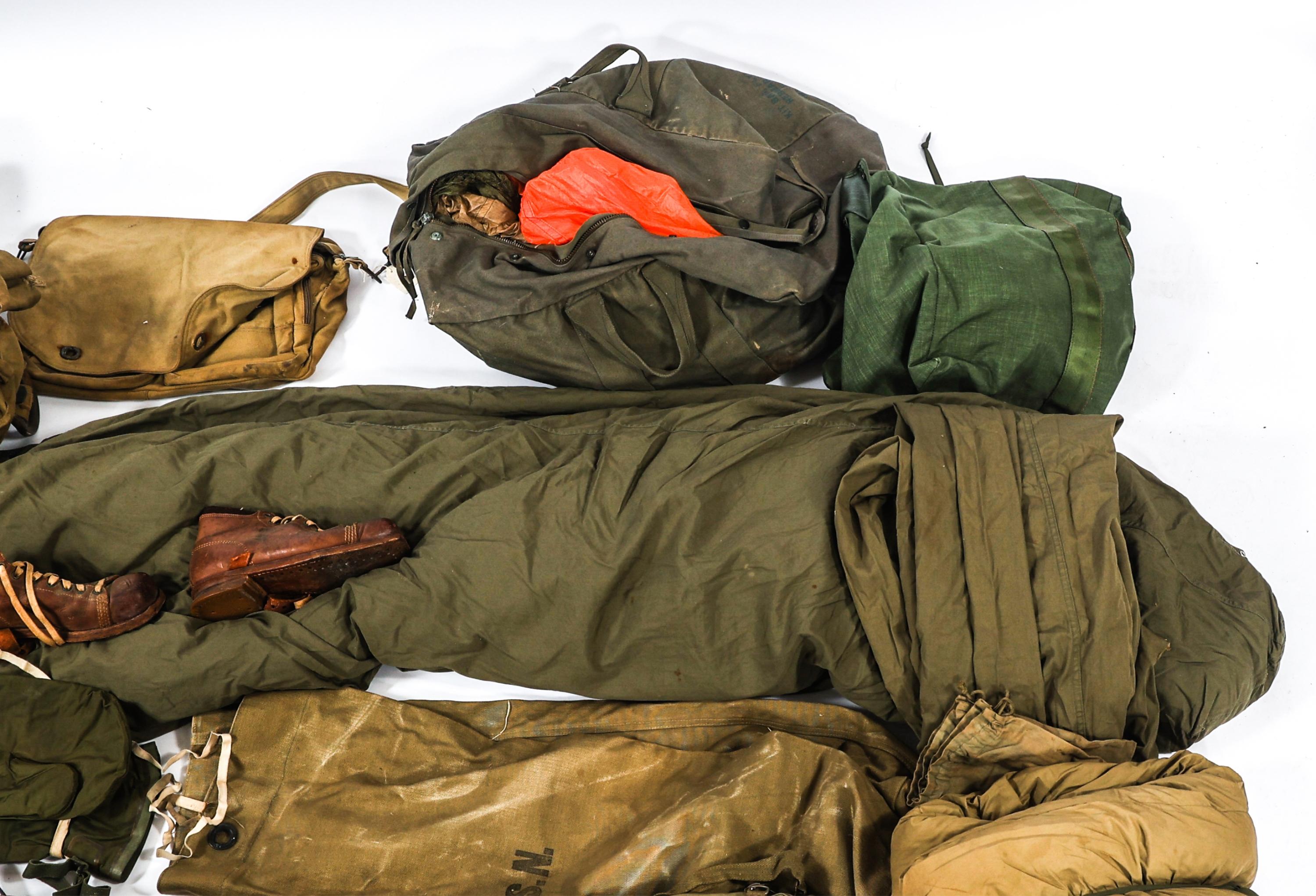 WWI - COLD WAR US ARMY FIELD GEAR