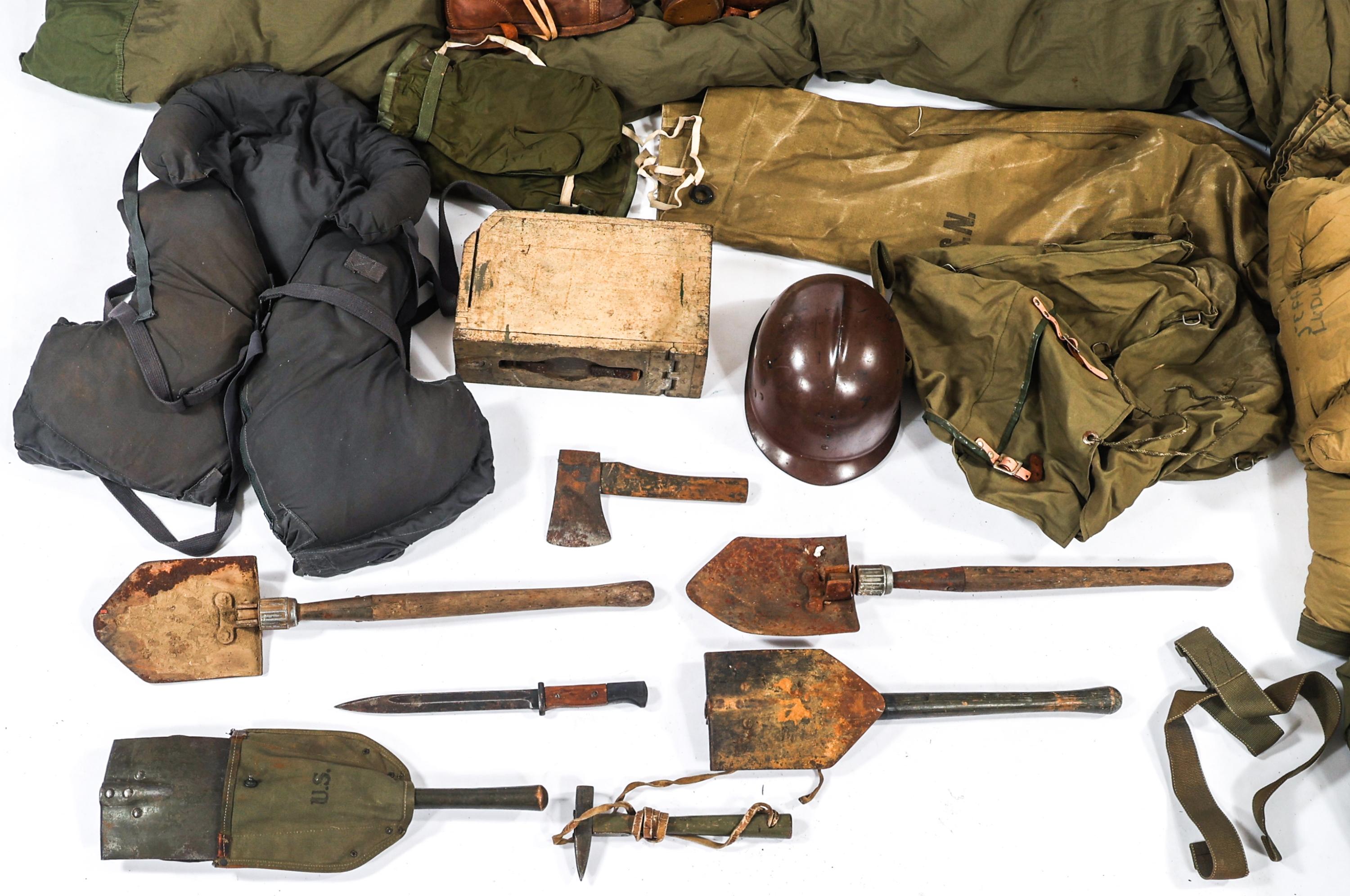 WWI - COLD WAR US ARMY FIELD GEAR
