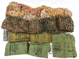 KOREAN WAR - CURRENT US ARMY SANDBAGS & CAMO NET