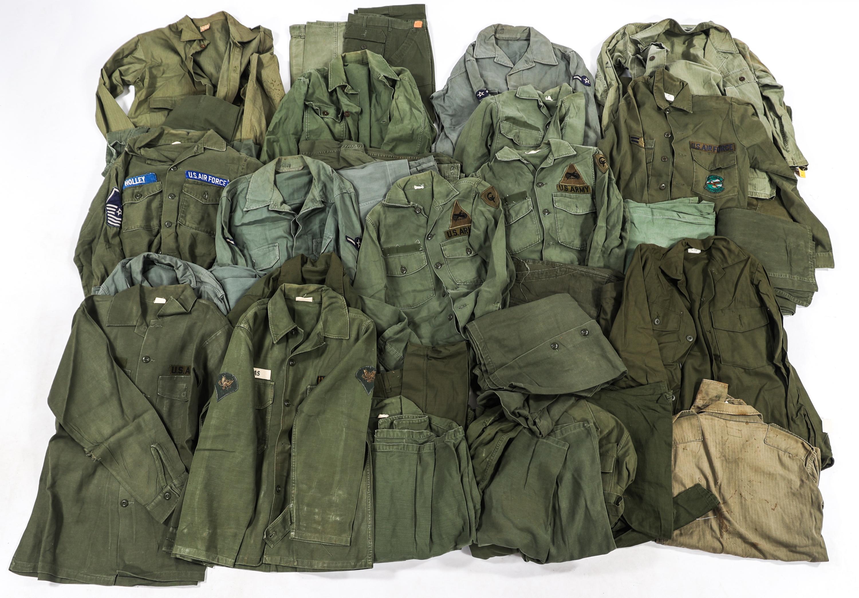 WWII - COLD WAR US ARMED FORCES UNIFORM ITEMS