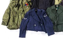 WWII - COLD WAR US ARMED FORCES OVERCOATS