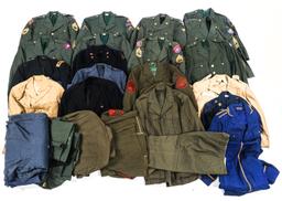 COLD WAR US ARMED FORCES & VETERAN SERVICE TUNICS