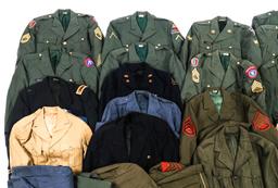 COLD WAR US ARMED FORCES & VETERAN SERVICE TUNICS