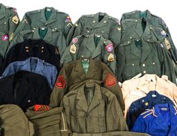 COLD WAR US ARMED FORCES & VETERAN SERVICE TUNICS