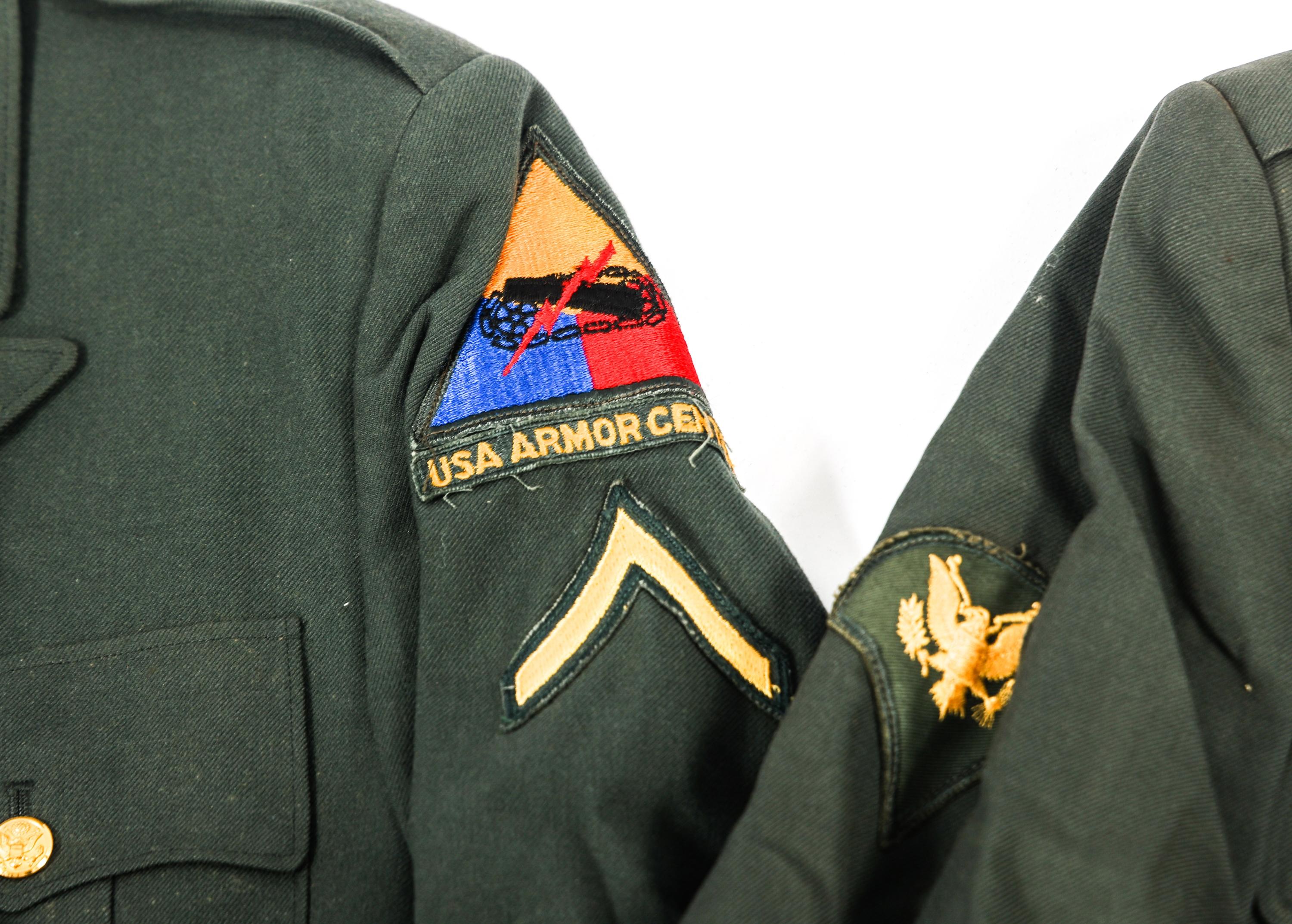 COLD WAR US ARMED FORCES & VETERAN SERVICE TUNICS