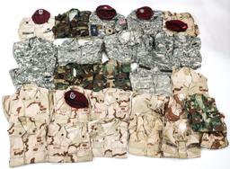 GULF WARS - CURRENT US AIRBORNE BERETS & UNIFORMS